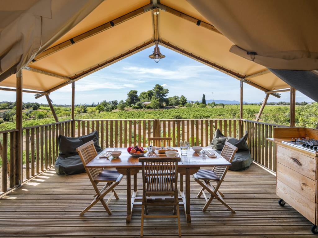 Camping de Luxo na Camping Tuia Resort