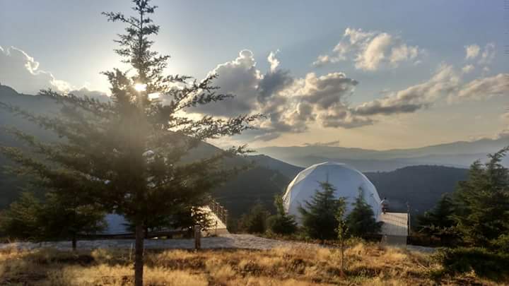 Vista do Natura Glamping
