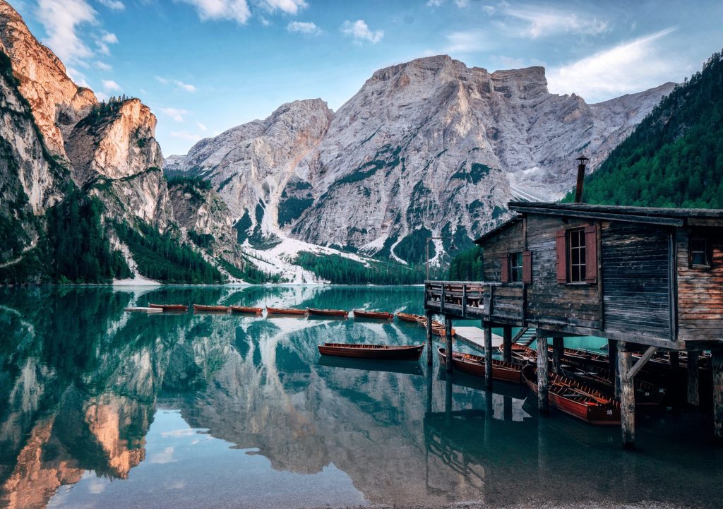 Lago di Braies Dolomitas