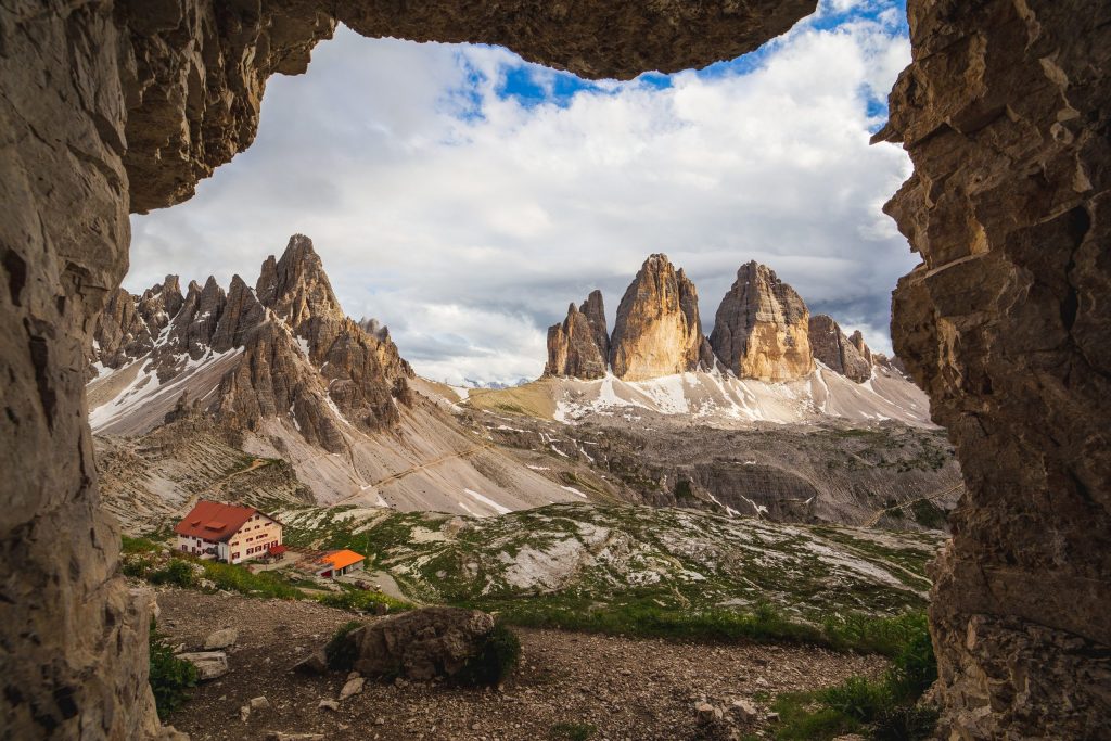 Tre Cime, Tres Picos, Tres Cumes di Lavaredo nas Dolomitas